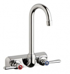 Chicago Faucets W4W-GN1AE35-369AB Workboard Faucet, 4'' Wall